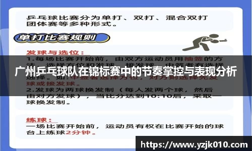 广州乒乓球队在锦标赛中的节奏掌控与表现分析